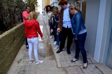 Comité insular y local del PP en Telde y visita a Melenara (Foto Francisco Javier Santana)